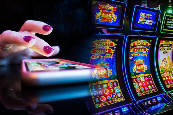 Slot machines at Lucky Tiger Casino